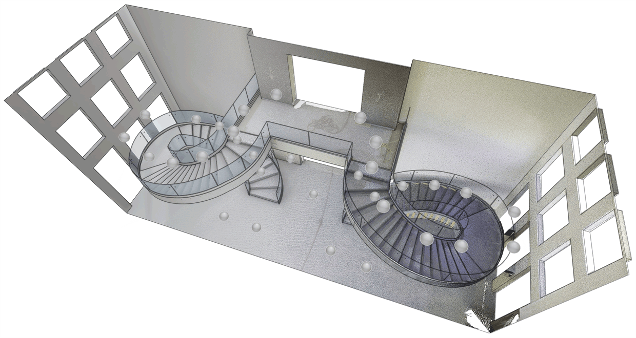CAD-Model-Overlay-Point-Cloud