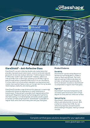 GlareShield Anti-Reflective Glass